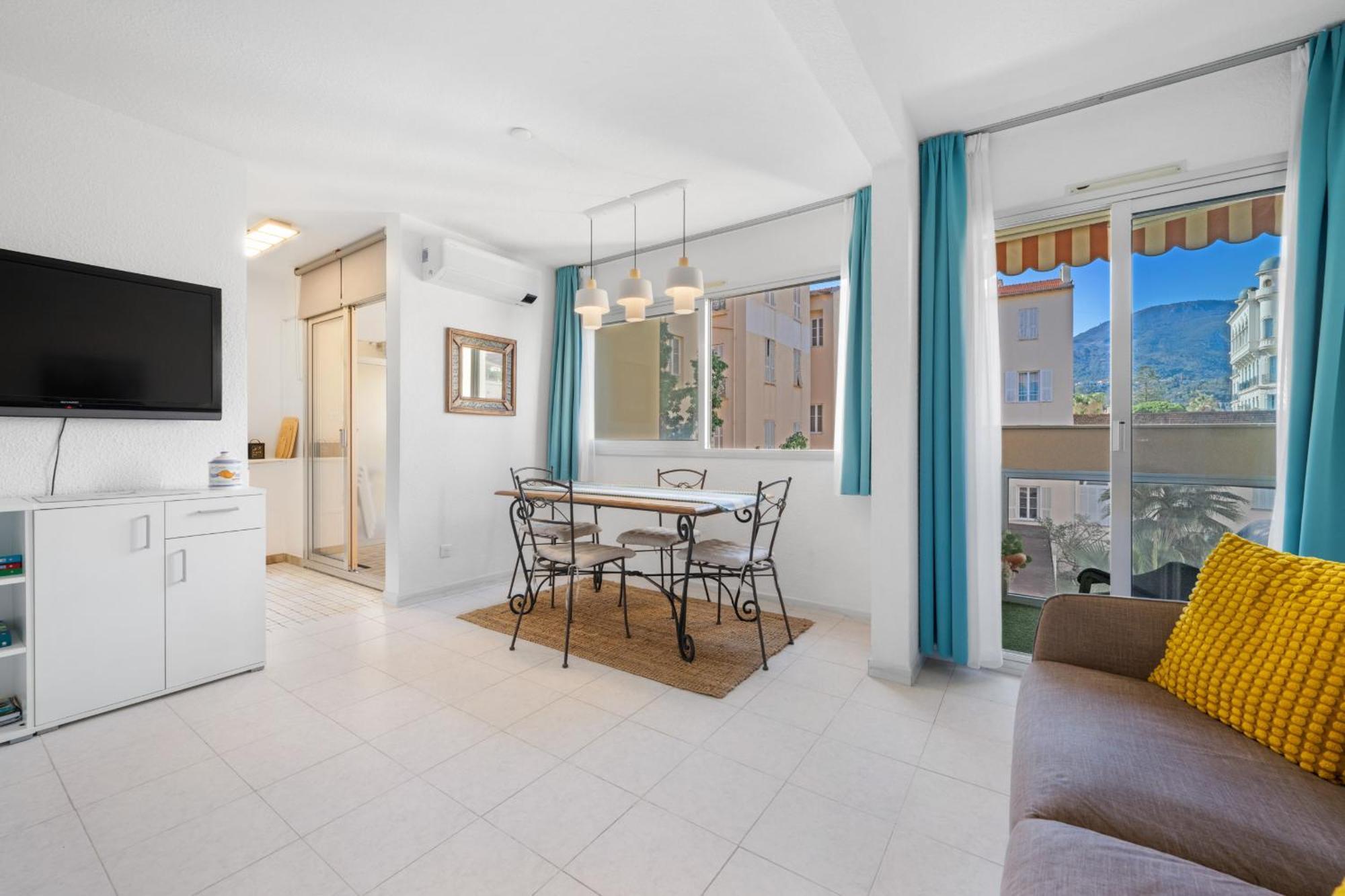 "Charmant Studio" Plein Centre, Calme, Terrasse Menton Ngoại thất bức ảnh