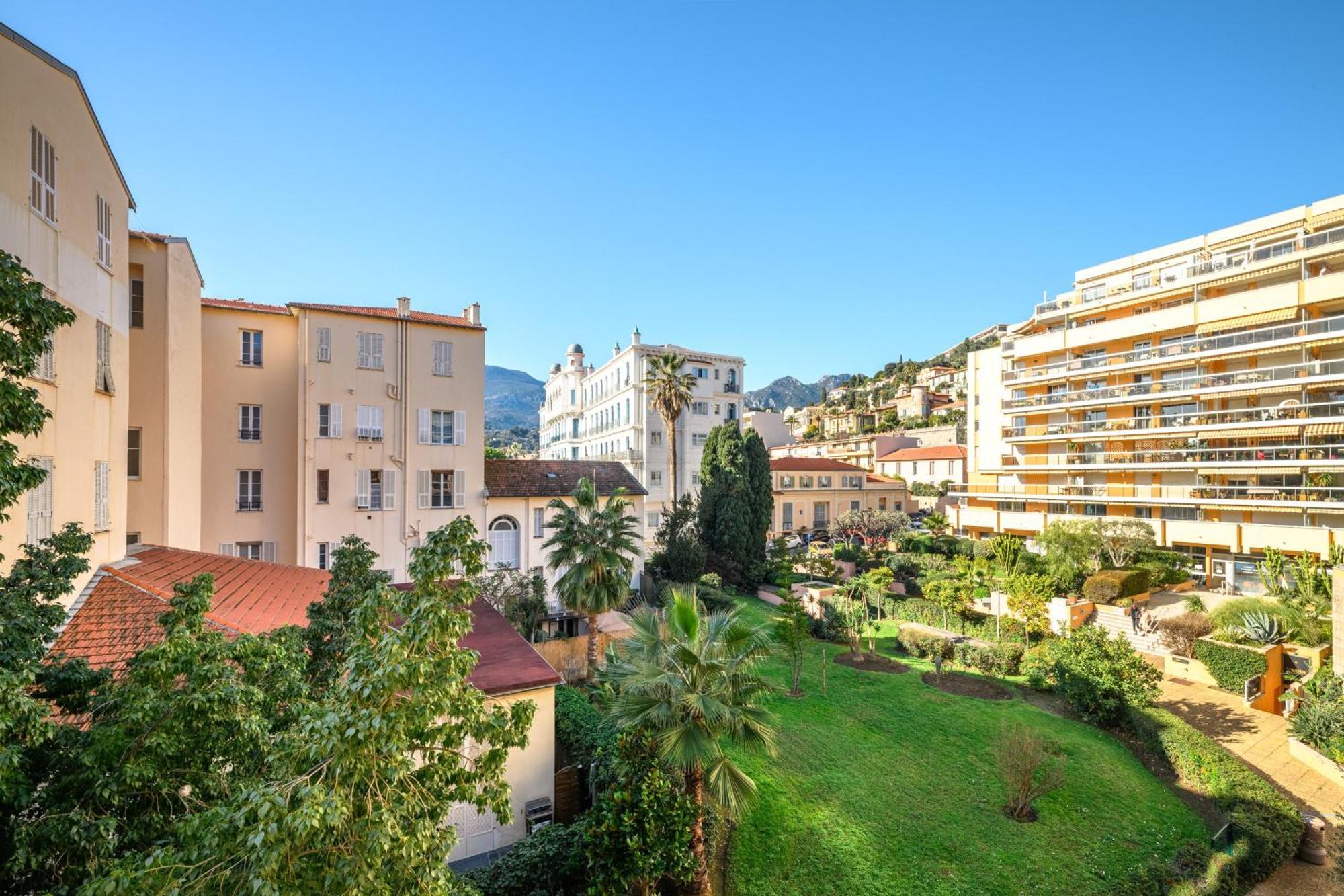 "Charmant Studio" Plein Centre, Calme, Terrasse Menton Ngoại thất bức ảnh