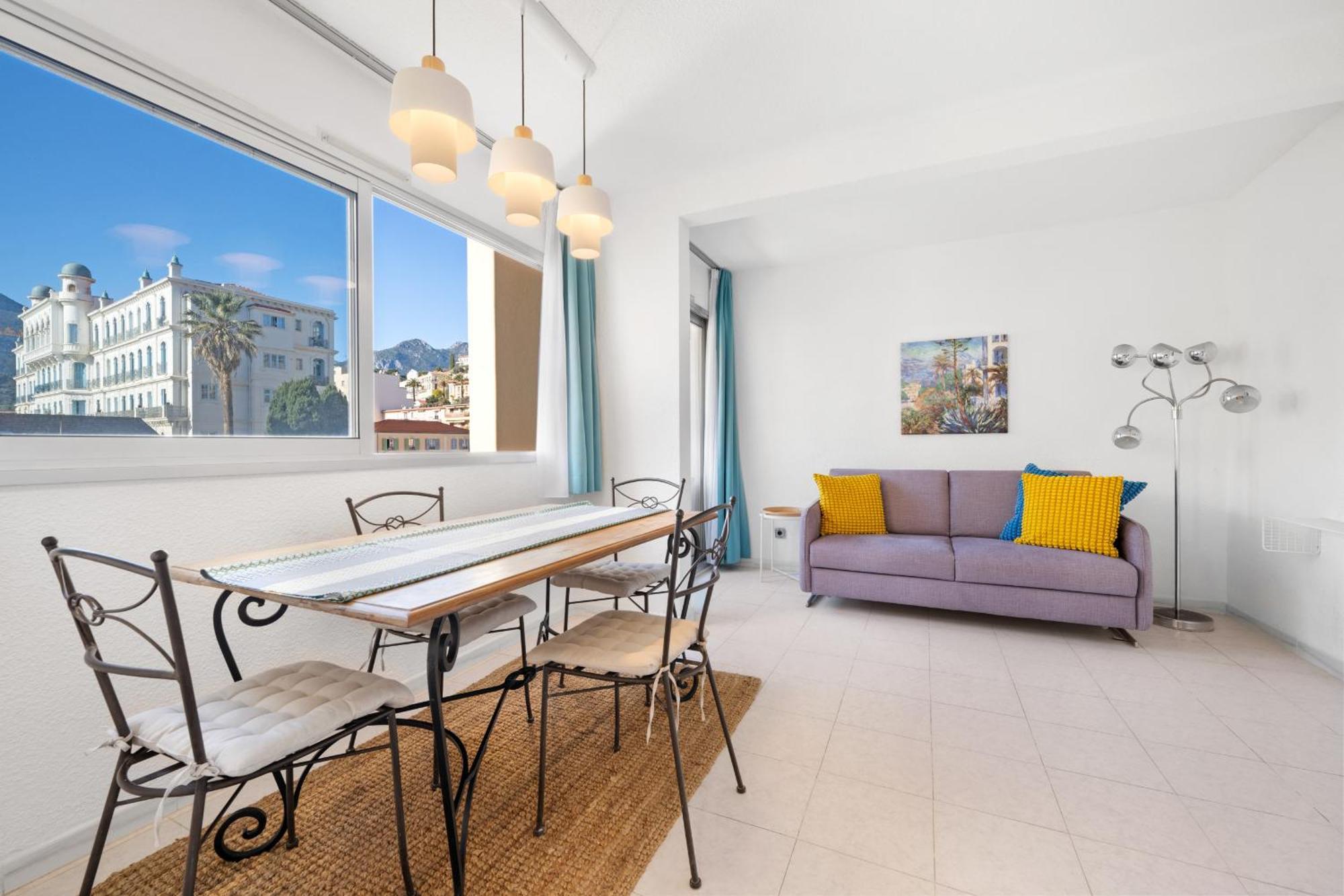 "Charmant Studio" Plein Centre, Calme, Terrasse Menton Ngoại thất bức ảnh